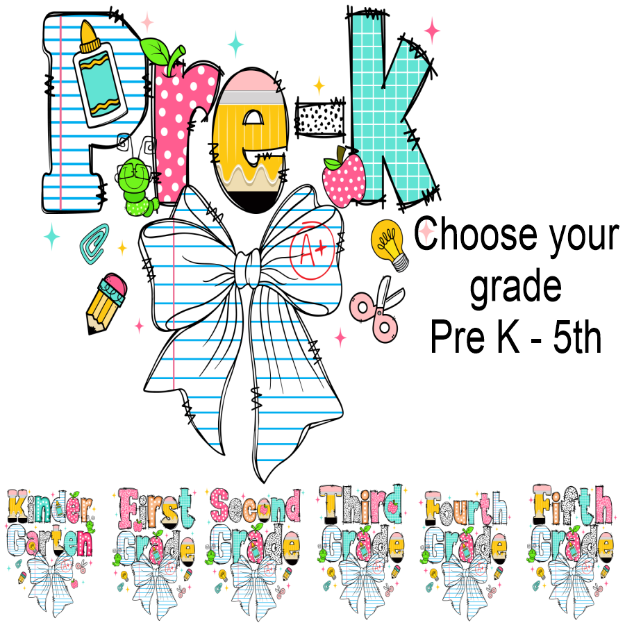 Back to school PreK -5