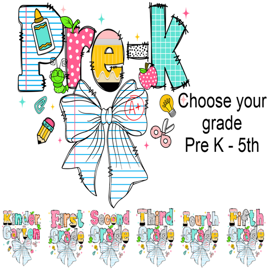 Back to school PreK -5