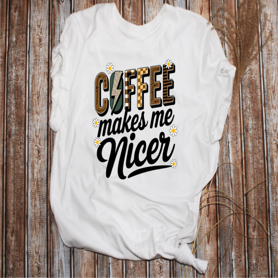 Coffee makes me nicer