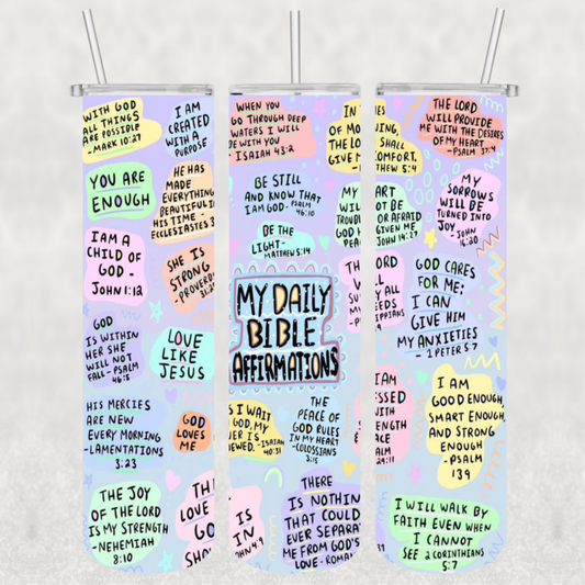 Daily Bible Affirmation Ready-to-Press Transfer