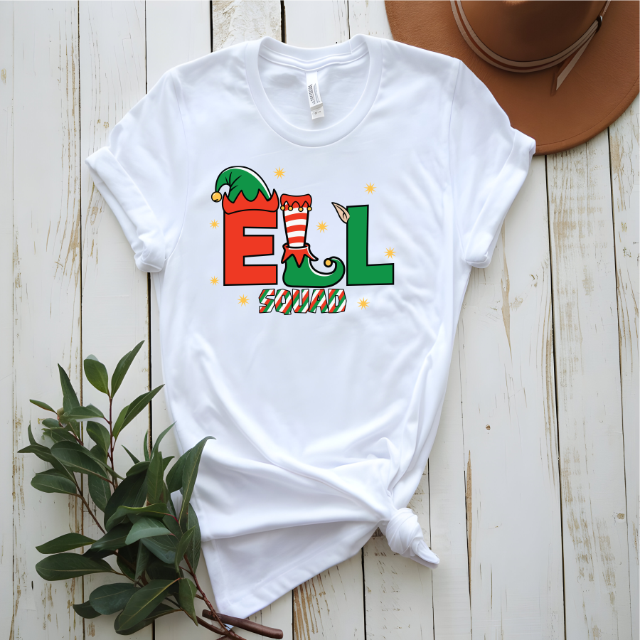 Elf Squad Christmas Ready-to-Press DTF Transfer