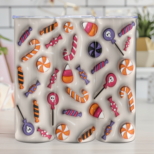 3D Halloween candy, Halloween