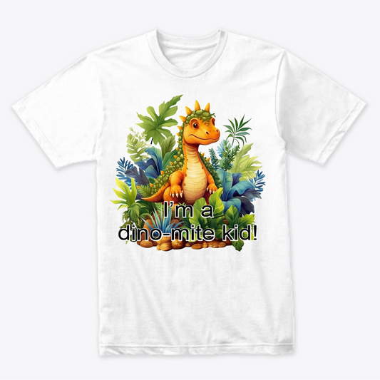 I'm a Dino-mite kid, Ready-to-Press DTF Transfer