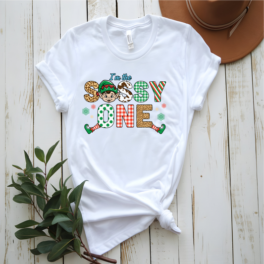 I'm the Sassy one, Elf Ready-To-Press DTF Transfer