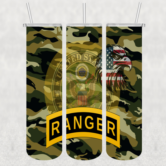 Ranger Ready-to-Press 20 oz skinny tumbler transfer
