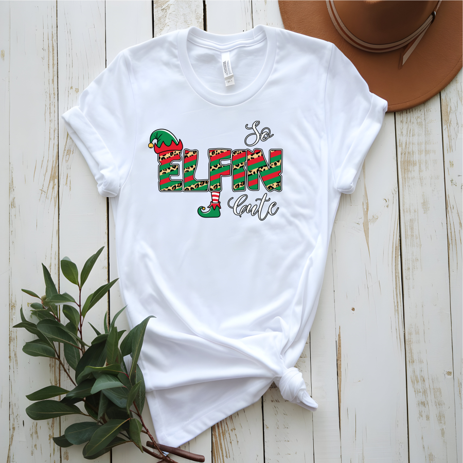 So Elfin cute, Elf Ready-to-Press DTF Transfer