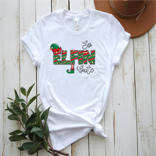 So Elfin cute, Elf Ready-to-Press DTF Transfer